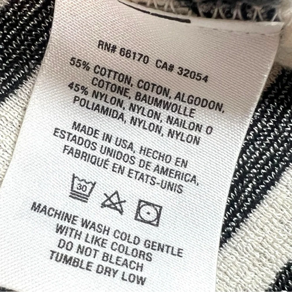 Anthropologie Michael Stars Women's Shine V-Neck Long-Sleeve Tee In Size XS/S - Picture 6 of 8